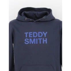 Sweat à Capuche Siclass Bleu Marine Garçon - Teddy Smith -spartoo shop sweat a capuche siclass bleu marine garcon teddy smith 2