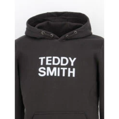 Sweat à Capuche Siclass Noir Garçon - Teddy Smith -spartoo shop sweat a capuche siclass noir garcon teddy smith 2