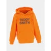 Sweat à Capuche Siclass Orange Garçon - Teddy Smith
