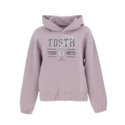 Sweat à Capuche Sio Parme Violet Fille - Teddy Smith