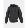 Sweat à Capuché Zippé Nail Hoody Noir Homme - Teddy Smith -spartoo shop sweat a capuche zippe nail hoody noir homme teddy smith