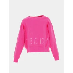 Sweat S-patti Uni Rose Fille - Teddy Smith