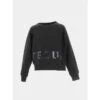 Sweat Uni Logo Patti Noir Fille - Teddy Smith