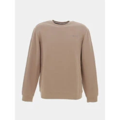 Sweat Uni Nark Marron Homme - Teddy Smith