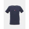 T-shirt Brodé Teven Bleu Marine Homme - Teddy Smith