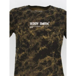 T-shirt Dye Kaki Garçon - Teddy Smith -spartoo shop t shirt dye kaki garcon teddy smith 3