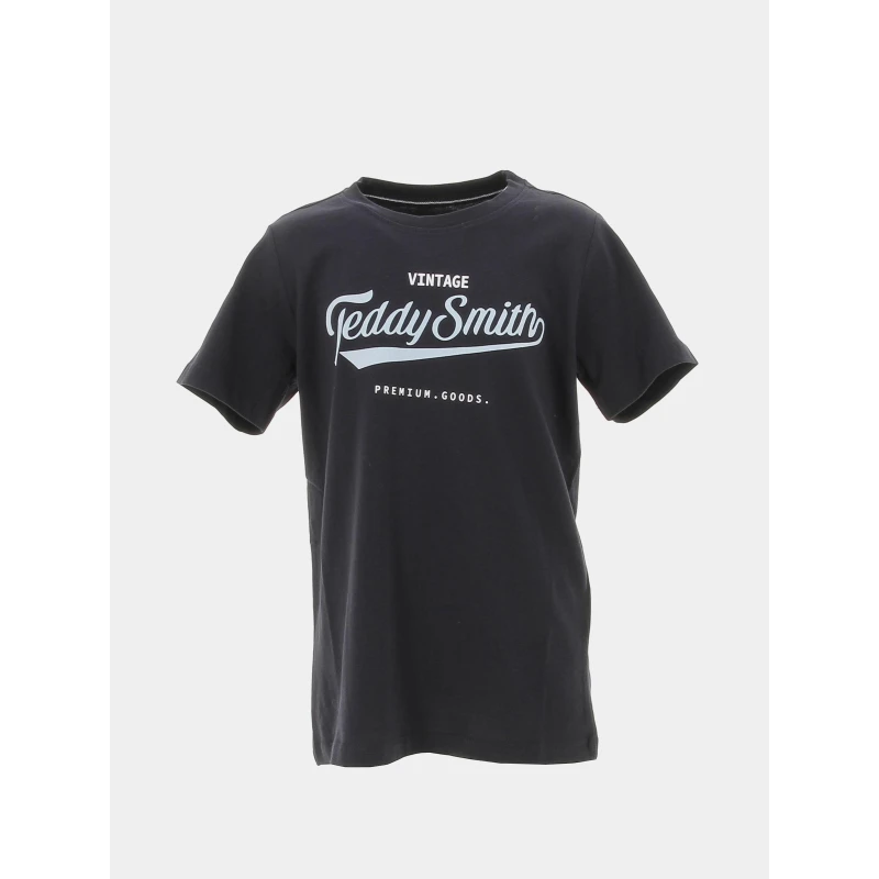 T-shirt Gojo Bleu Marine Garçon - Teddy Smith 3 T-shirt Gojo Bleu Marine Garçon - Teddy Smith