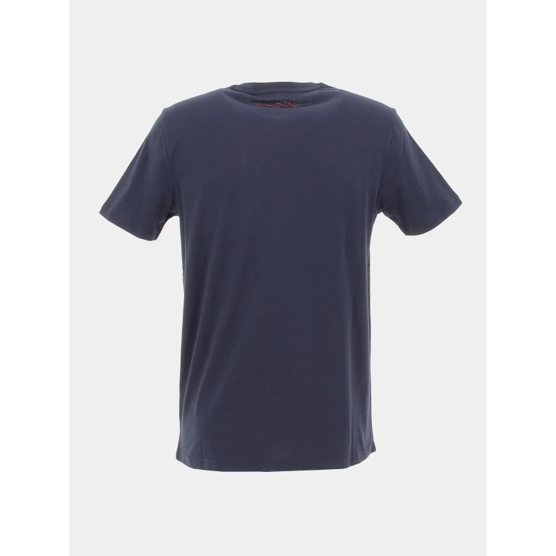 T-shirt Gordon Bleu Marine Homme - Teddy Smith 4 T-shirt Gordon Bleu Marine Homme - Teddy Smith – Image 2
