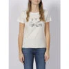 T-shirt Laura écru Femme - Teddy Smith