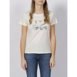 T-shirt Laura écru Femme - Teddy Smith
