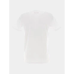 T-shirt Logo Brodé Teven Blanc Homme - Teddy Smith -spartoo shop t shirt logo brode teven blanc homme teddy smith 1