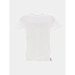 T-shirt Logo Clap Blanc Garçon - Teddy Smith