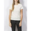 T-shirt Logo Doré Ticia Blanc Fille - Teddy Smith