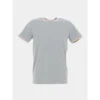 T-shirt Logo The Tee Beige Bleu Homme - Teddy Smith -spartoo shop t shirt logo the tee beige bleu homme teddy smith