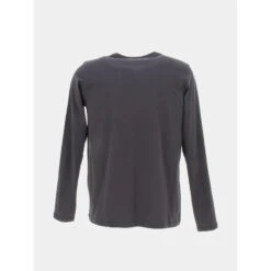 T-shirt Manche Longue Signature Bleu Garçon - Teddy Smith -spartoo shop t shirt manche longue signature bleu garcon teddy smith 1