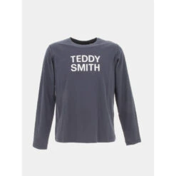 T-shirt Manche Longue Ticlass Bleu Garçon - Teddy Smith