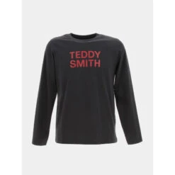 T-shirt Manche Longue Ticlass Noir Garçon - Teddy Smith