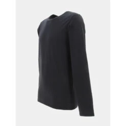 T-shirt Manche Longue Tucker Noir Homme - Teddy Smith -spartoo shop t shirt manche longue tucker noir homme teddy smith 2