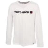 T-shirt Manches Longues Clap Blanc Garçon - Teddy Smith