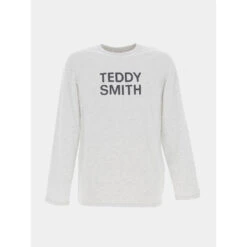 T-shirt Manches Longues Ticlass Gris Homme - Teddy Smith