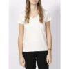 T-shirt Mia Blanc Femme - Teddy Smith -spartoo shop t shirt mia blanc femme teddy smith