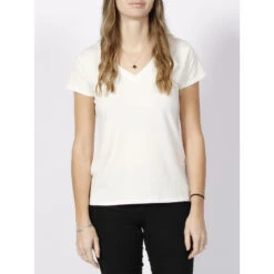 T-shirt Mia Blanc Femme - Teddy Smith