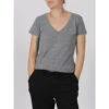 T-shirt Narcy Gris Femme - Teddy Smith -spartoo shop t shirt narcy gris femme teddy smith