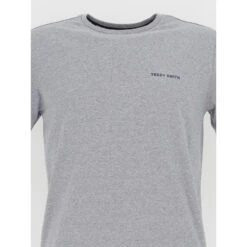 T-shirt Nark Bleu Chiné Homme - Teddy Smith -spartoo shop t shirt nark bleu chine homme teddy smith 3