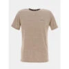 T-shirt Nark Marron Chiné Homme - Teddy Smith