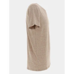 T-shirt Nark Marron Chiné Homme - Teddy Smith -spartoo shop t shirt nark marron chine homme teddy smith 2