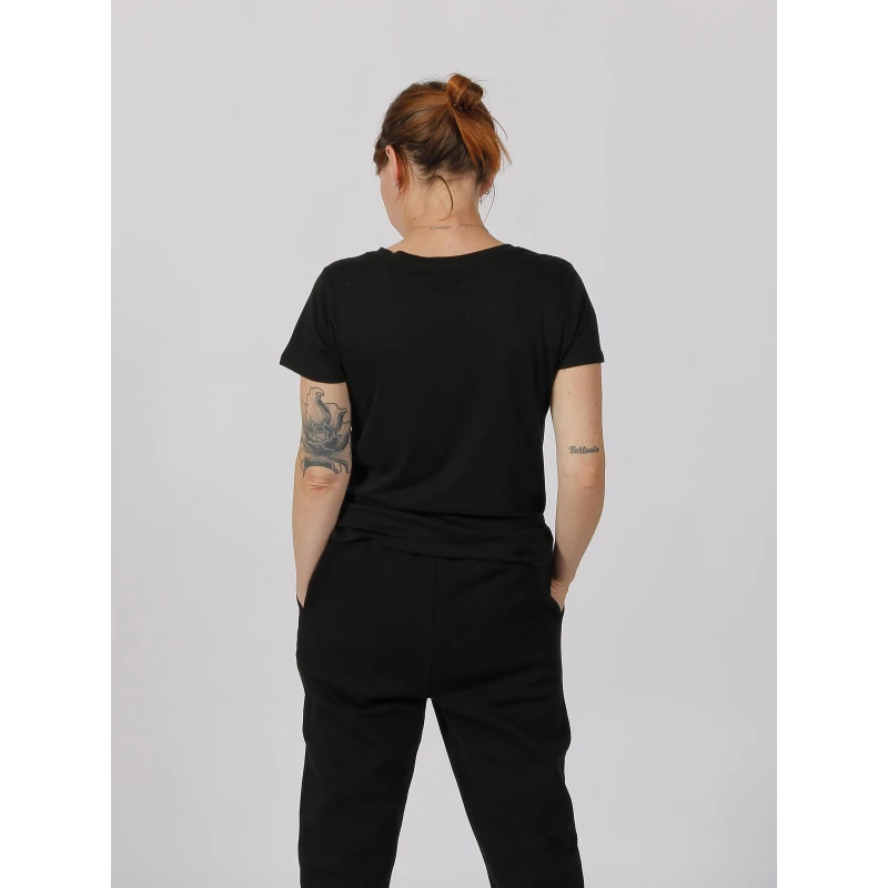 T-shirt New Ticia Noir Femme - Teddy Smith 4 T-shirt New Ticia Noir Femme - Teddy Smith – Image 2