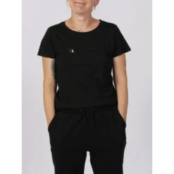 T-shirt New Ticia Noir Femme - Teddy Smith