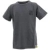 T-shirt Slim Old Gris Garçon - Teddy Smith -spartoo shop t shirt slim old gris garcon teddy smith