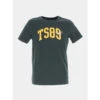 T-shirt T-live Logo Jaune TS89 Vert Forêt Enfant - Teddy Smith