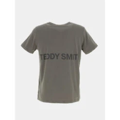T-shirt T-required Kaki Enfant - Teddy Smith 5 T-shirt T-required Kaki Enfant - Teddy Smith -spartoo shop t shirt t required kaki enfant teddy smith 1