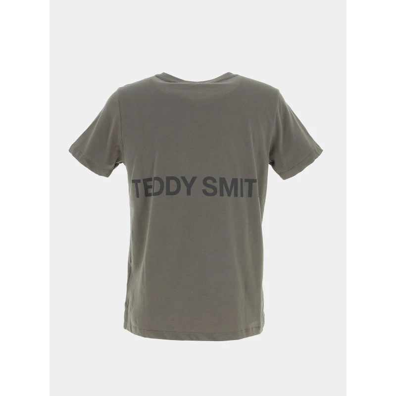 T-shirt T-required Kaki Enfant - Teddy Smith 4 T-shirt T-required Kaki Enfant - Teddy Smith – Image 2