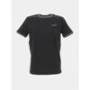 T-shirt The Tee Col Gris Noir Homme - Teddy Smith