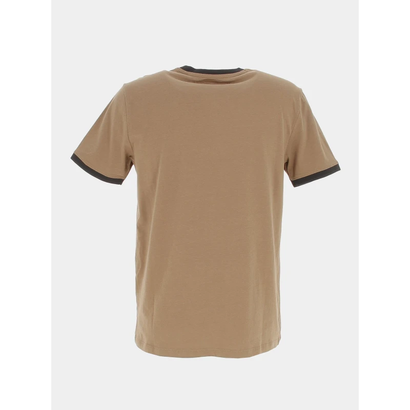 T-shirt The-tee Marron Chatain Homme - Teddy Smith 4 T-shirt The-tee Marron Chatain Homme - Teddy Smith â Image 2