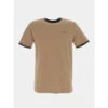 T-shirt The-tee Marron Chatain Homme - Teddy Smith