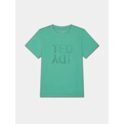 T-shirt Thea Vert Fille - Teddy Smith