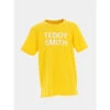 T-shirt Ticlass 3 Jaune Enfant - Teddy Smith -spartoo shop t shirt ticlass 3 jaune enfant teddy smith
