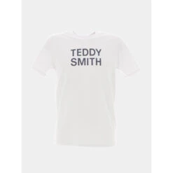 T-shirt Ticlass Basic Blanc Homme - Teddy Smith