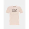 T-shirt Ticlass Basic Rose Pâle Homme - Teddy Smith