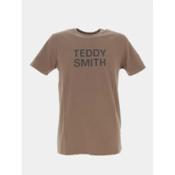 T-shirt Ticlass Marron Homme - Teddy Smith