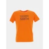 T-shirt Ticlass Orange Enfant - Teddy Smith -spartoo shop t shirt ticlass orange enfant teddy smith