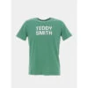 T-shirt Ticlass Vert Garçon - Teddy Smith -spartoo shop t shirt ticlass vert garcon teddy smith