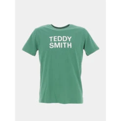 T-shirt Ticlass Vert Garçon - Teddy Smith