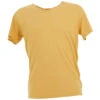 T-shirt Uni Col V Goa Jaune Homme - Teddy Smith