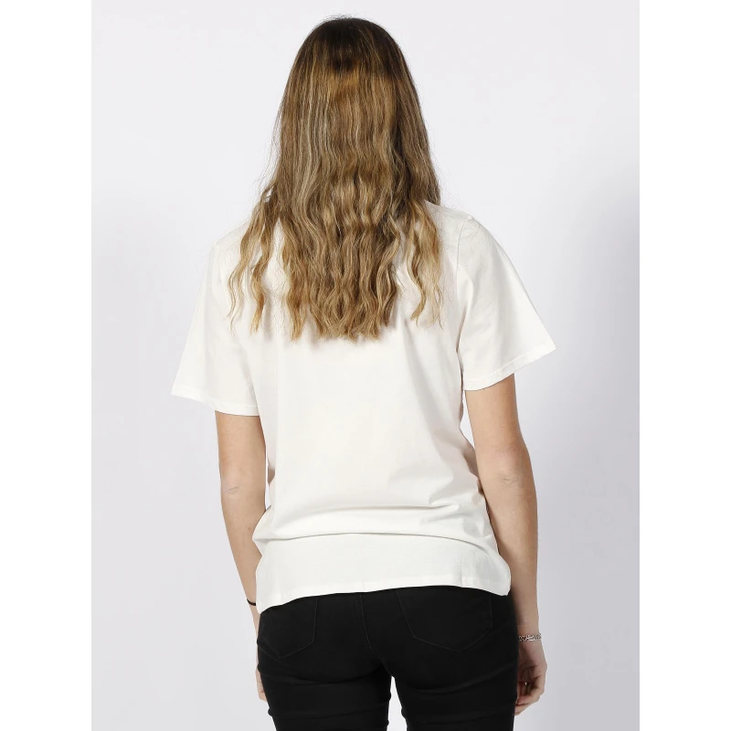 T-shirt Wave Blanc Femme - Teddy Smith 4 T-shirt Wave Blanc Femme - Teddy Smith – Image 2