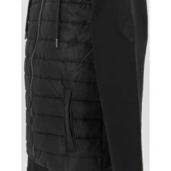 Veste Bi-matière Zippé Cody Noir Homme - Teddy Smith -spartoo shop veste bi matiere zippe cody noir homme teddy smith 3